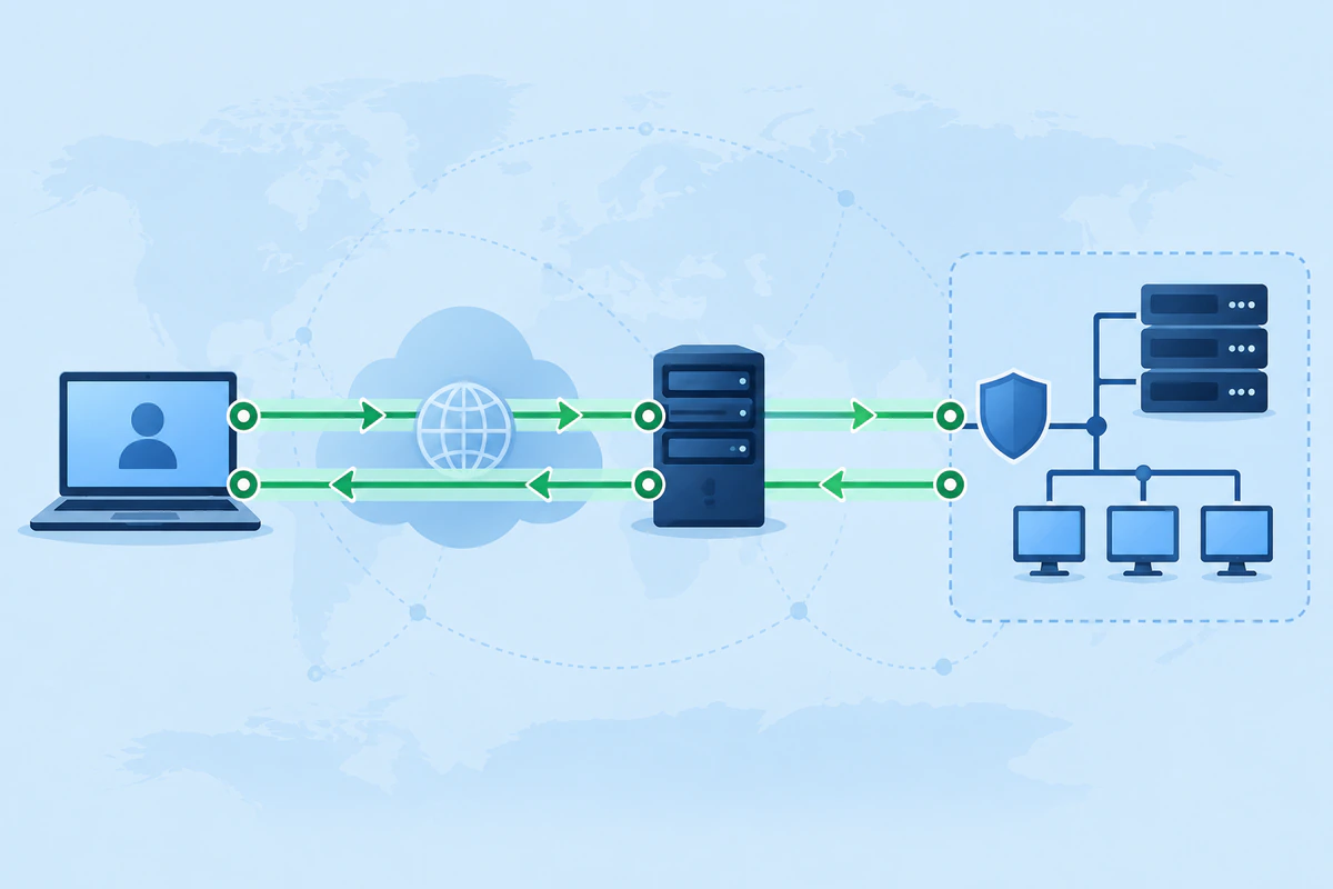 Outbound and return routes between two WireGuard peers