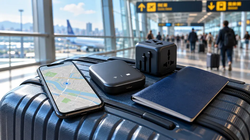 Preparing offline navigation and connectivity for travel