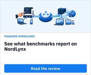See what benchmarks report on NordLynx