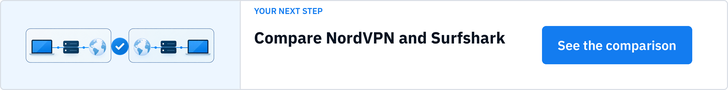 Compare NordVPN and Surfshark