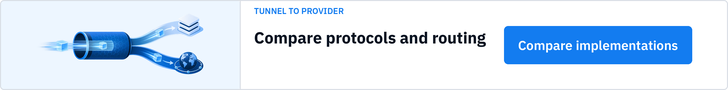 Compare protocols and routing