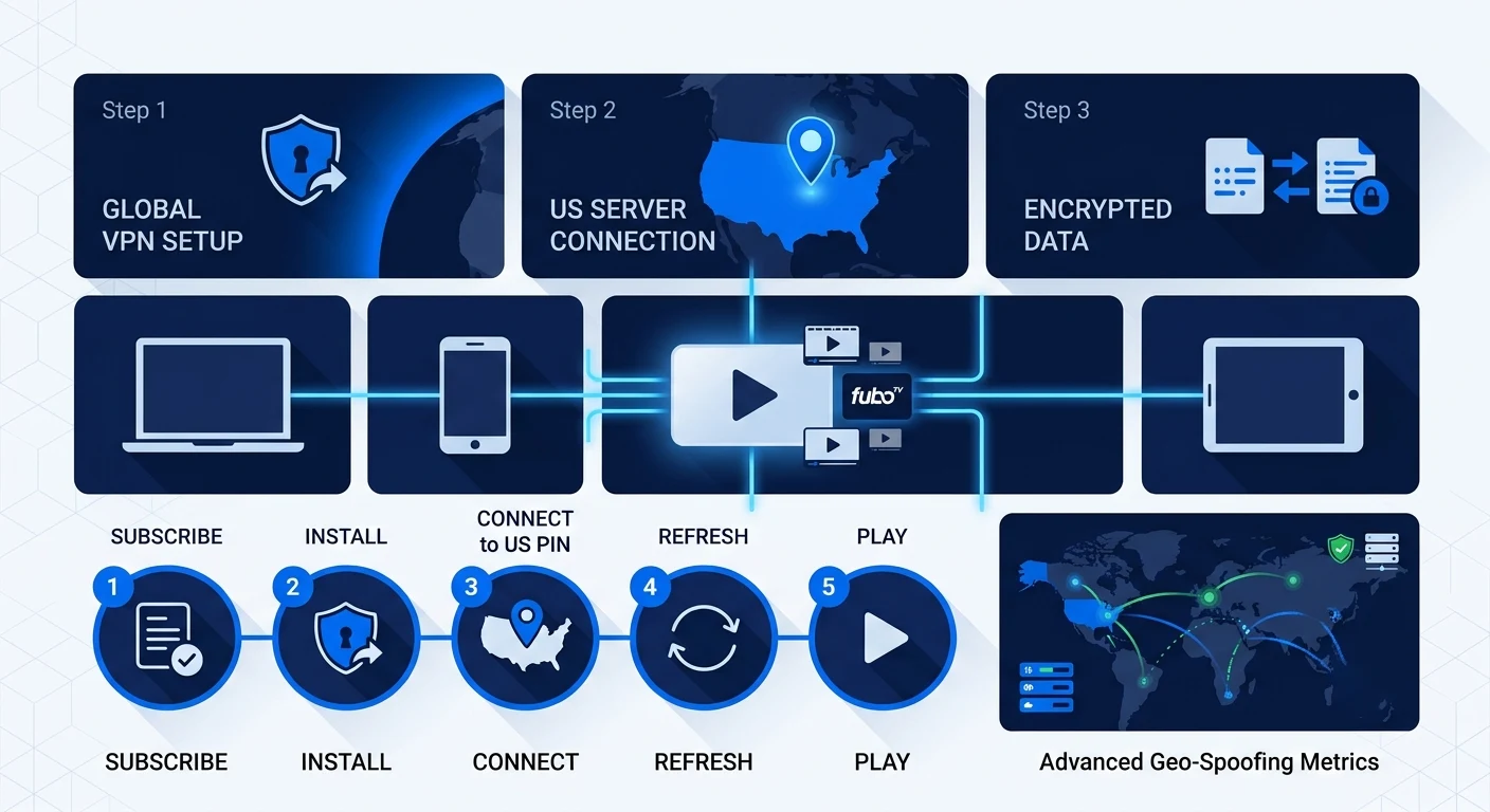 Comparison of four VPNs for life on the road by device count and strength