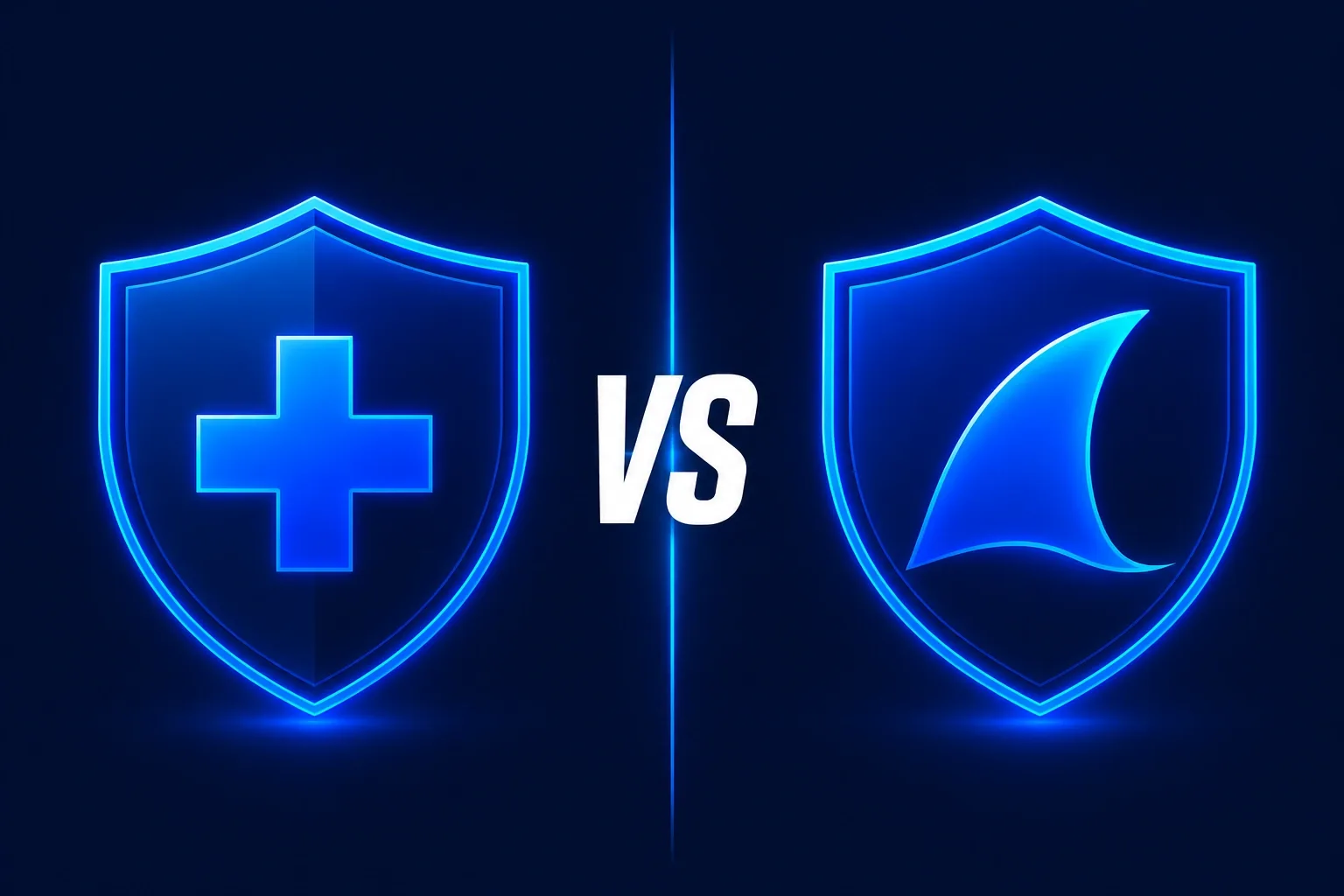 Proton VPN vs Surfshark 2026 - head-to-head comparison hero (vpnvertex.com)